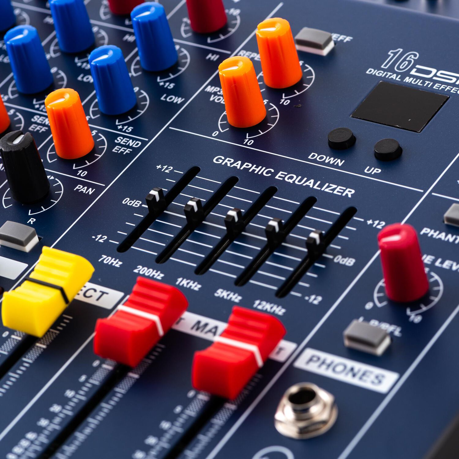 Consola Power Mixer Ct-4 Ch Mavi image number 3.0