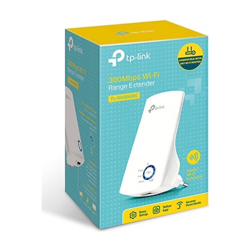 Repetidor Extensor De Rango Inal&aacute;mbrico N 300 Mpbs Tp-link Tl-wa850 image number 0.0