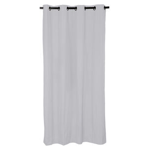 Set 2 Cortinas Bout Microfibra Blanco 140x225