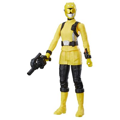 Figura De Acción Power Rangers Bmr Yellow Ranger