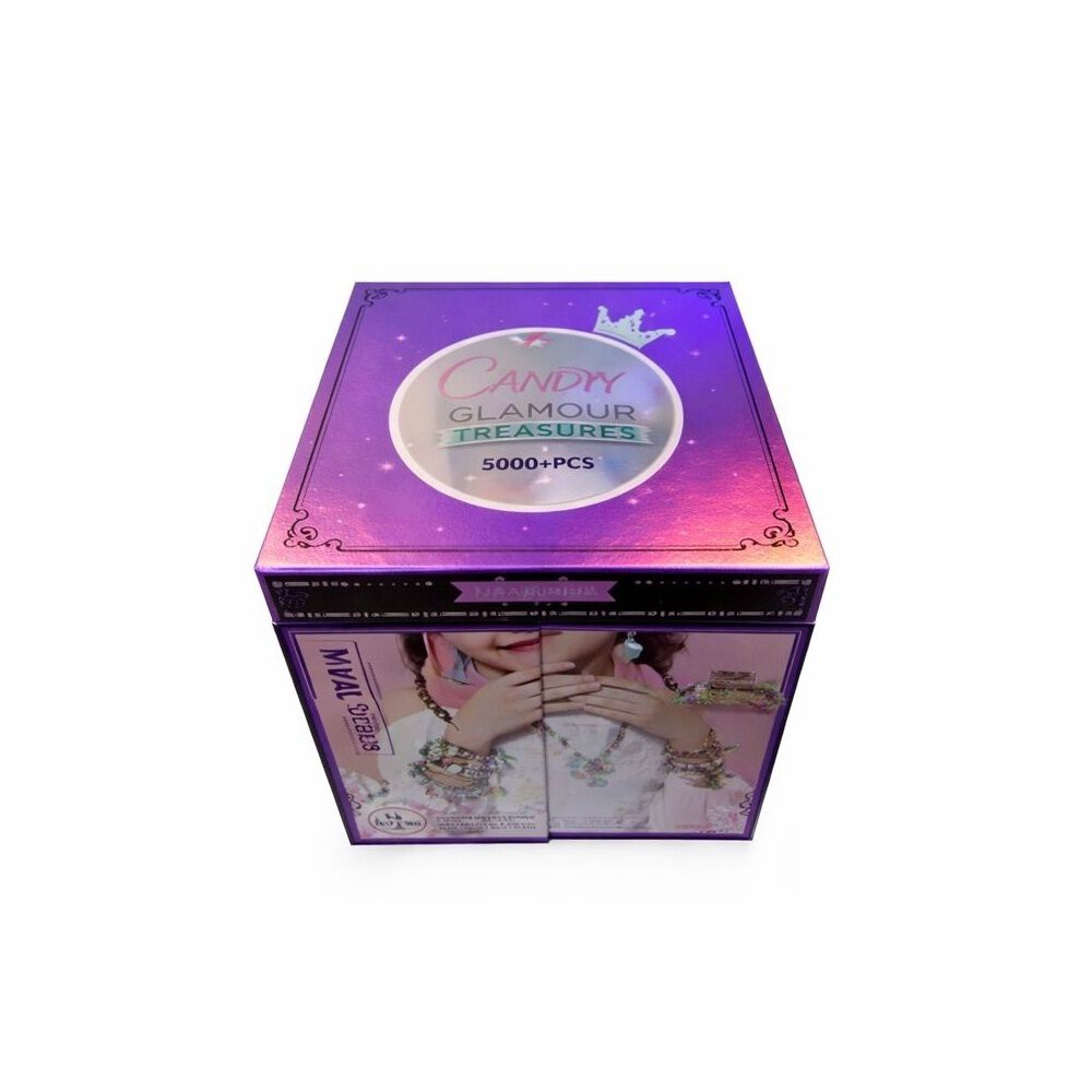 Kit Para Crear Pulseras Armar Collares Anillos Ni&ntilde;as 5000pcs image number 6.0