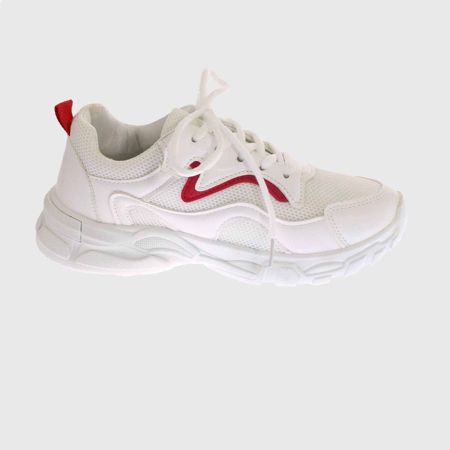 Zapatilla Blanco Rojo Bbo Art: 52909b2056097wred image number 2.0