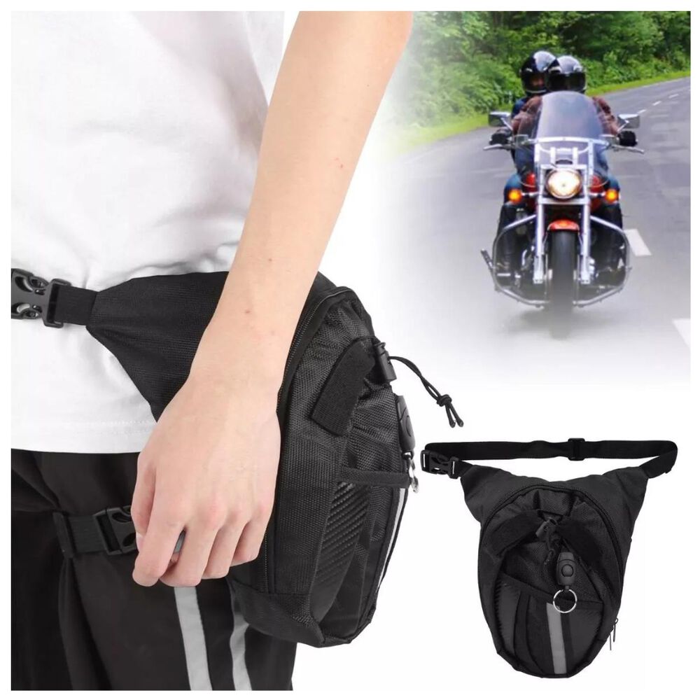 Bolso Para Pierna Riñonera Muslera Portátil Moto Bicicleta image number 7.0
