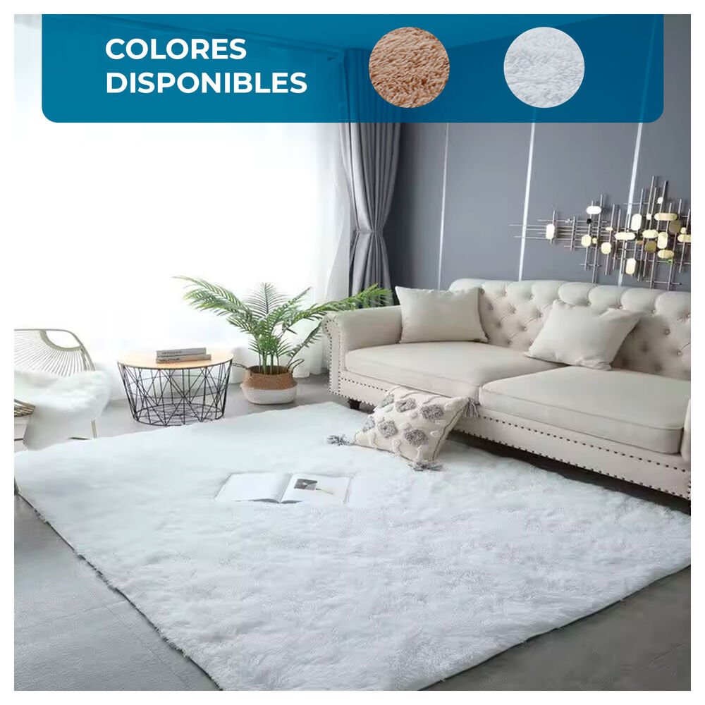 Alfombra Decorativa Antideslizante Ideal Para Sala Y Dormitorio image number 3.0