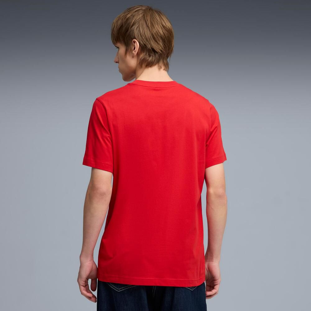 Polera Deportiva Hombre Puma Ess 2 Color Small No. 1 Logo Tee image number 3.0