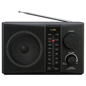 Radio Portat&iacute;l Recargable Y A Pilas Multibandas Am/fm / Sw