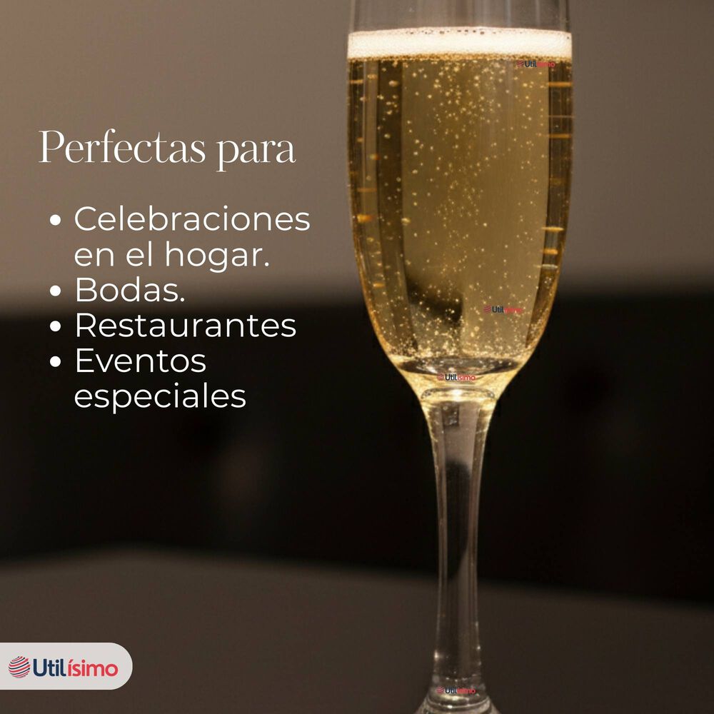 Set De 6 Copas De Champa&ntilde;a Espumante 180 Ml image number 6.0