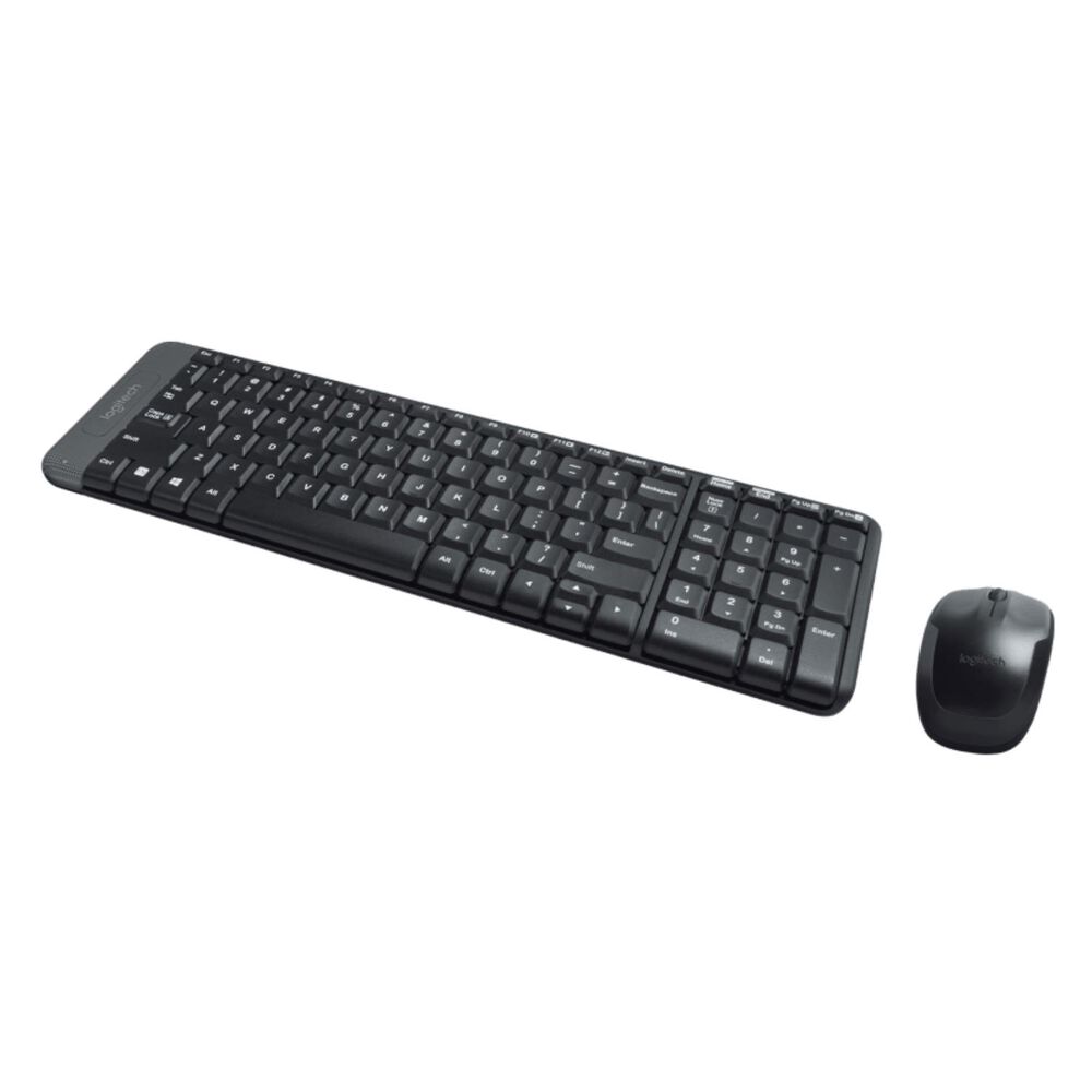 Kit Teclado Y Mouse Inalambrico Usb Negro Mk220 image number 2.0