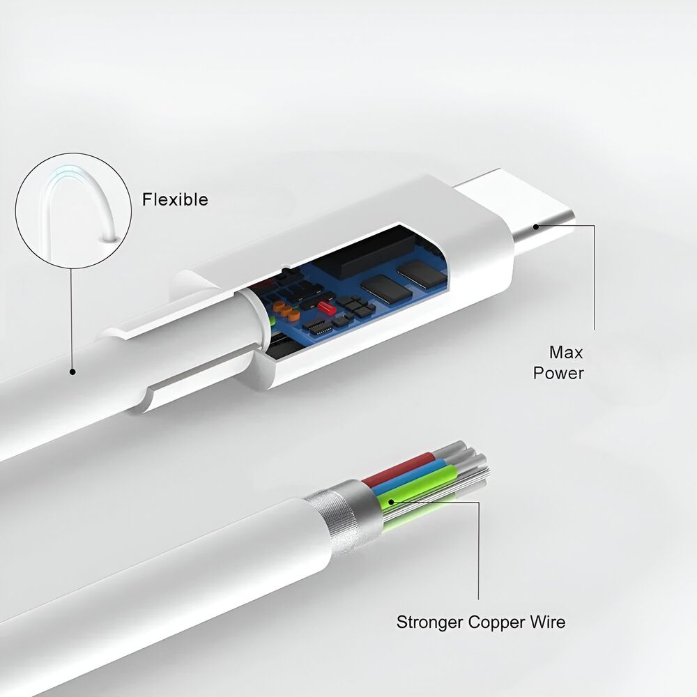 Cable De Datos Tipo C A Tipo C Premium Line Android Auto 1m image number 4.0