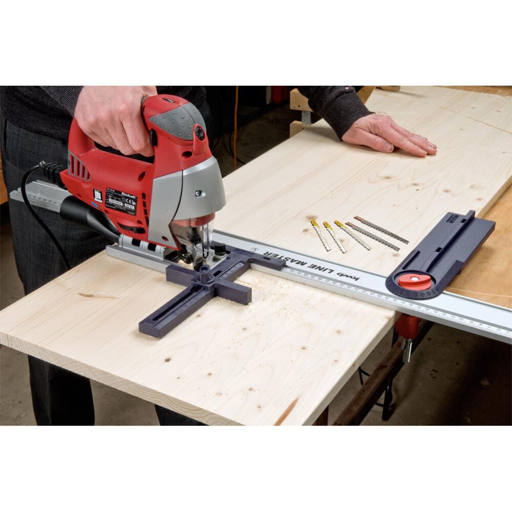 Regla Gu&iacute;a Universal Para Carpinter&iacute;a Line Master 10 Piezas - Kwb image number 2.0