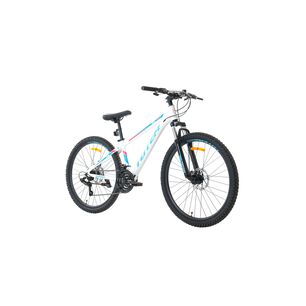 Bicicleta Totem Mtb Aro 26 Modelo Y650 Blanco Celeste