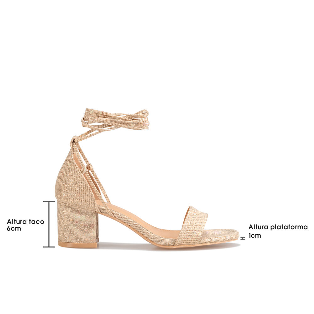 Sandalias Fiesta Alba Dorado Weide image number 7.0