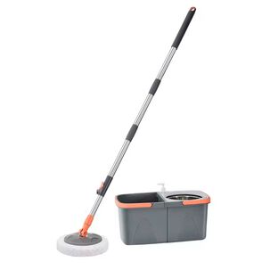 Mopa Trapeador Giratorio 360 Centrifugadora Doble Rueda