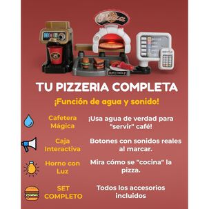 Juguete Set De Cocina De Pizza Para Ni&ntilde;os