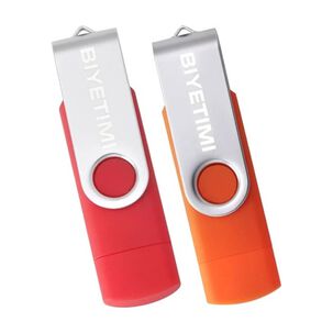 Pendrive Otg Usb Y Micro Usb Booteable 4 Gb Para Tv Y Musica