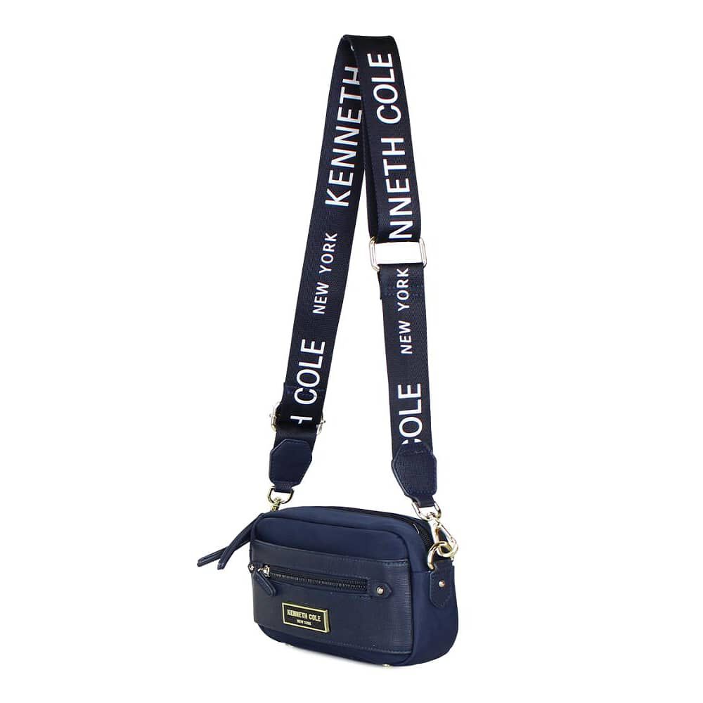 Bandolera Y Ri&ntilde;onera Promise Azul Kenneth Cole image number 5.0
