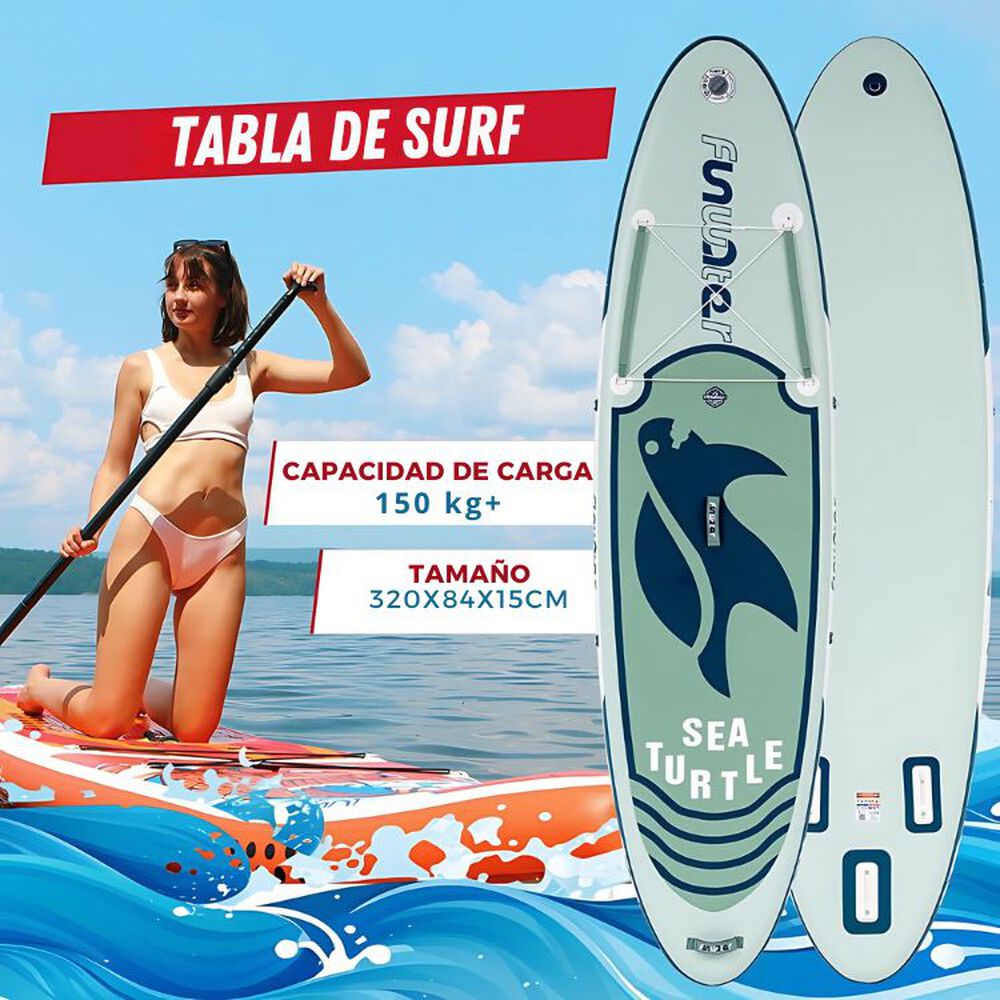 Tabla Sup Inflable Multiuso Con Remo Stand-up Paddle image number 1.0