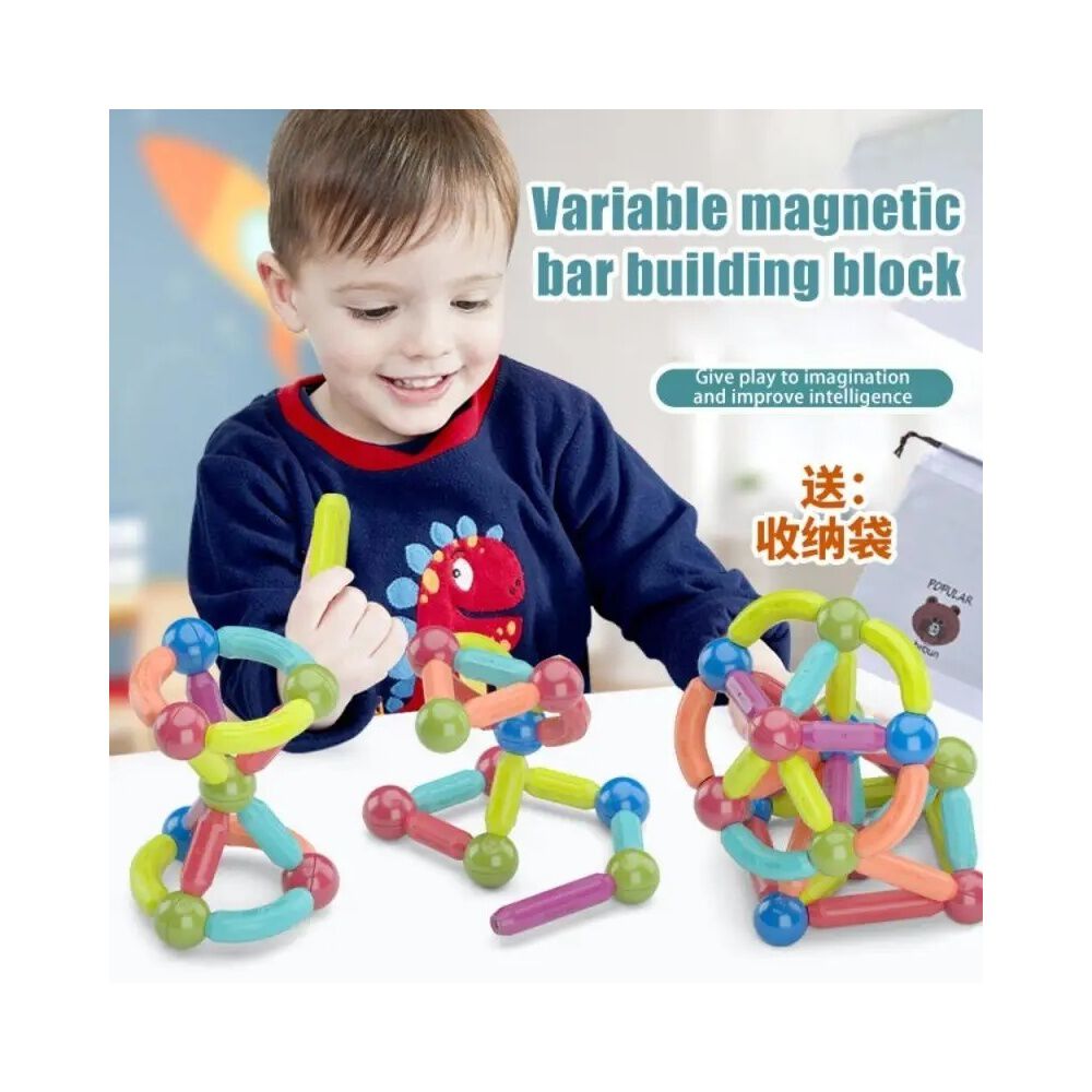 Set Juguete De Imanes Didácticos Para Niños 42 Piezas image number 7.0