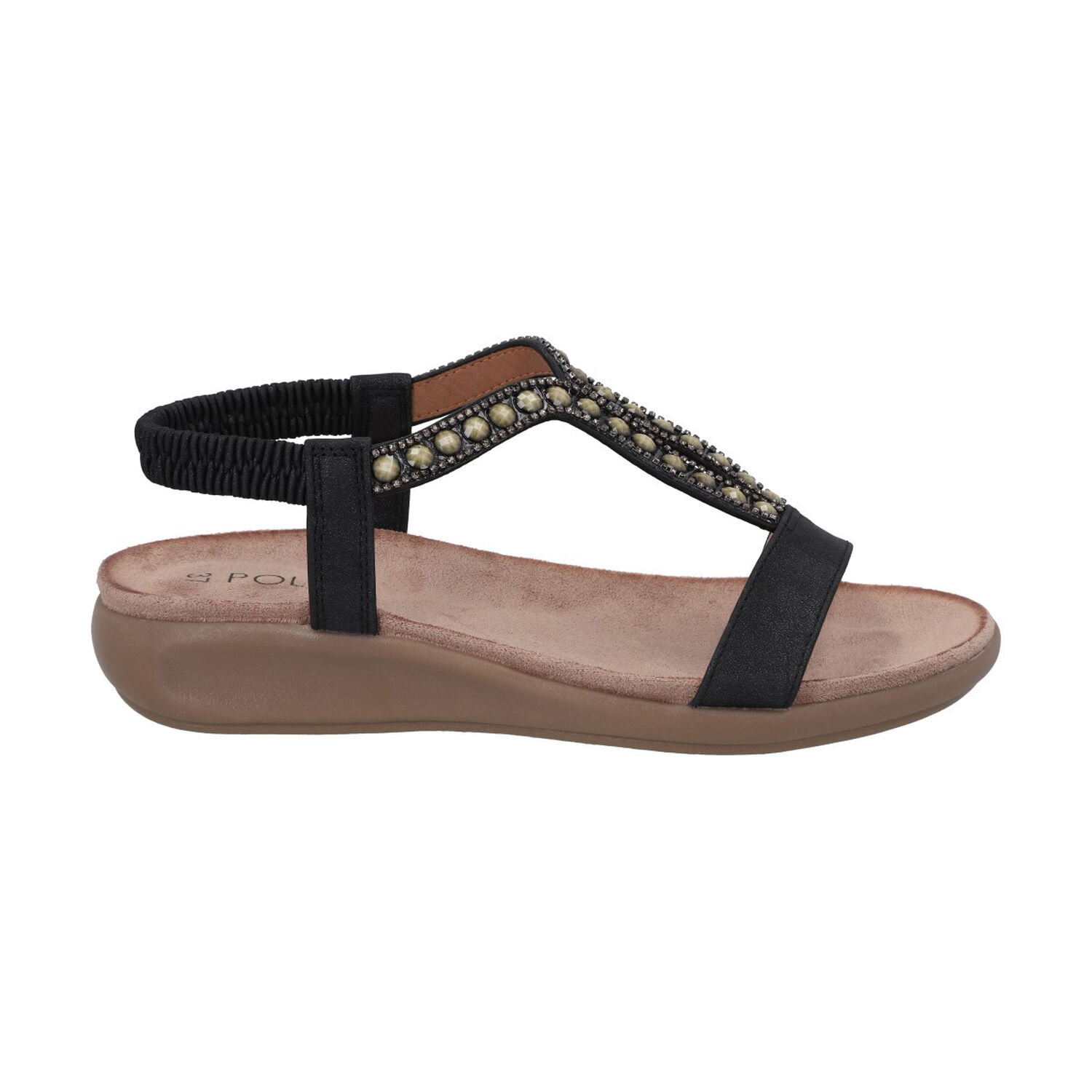 Sandalia Mujer Negro Kelly Police image number 0.0