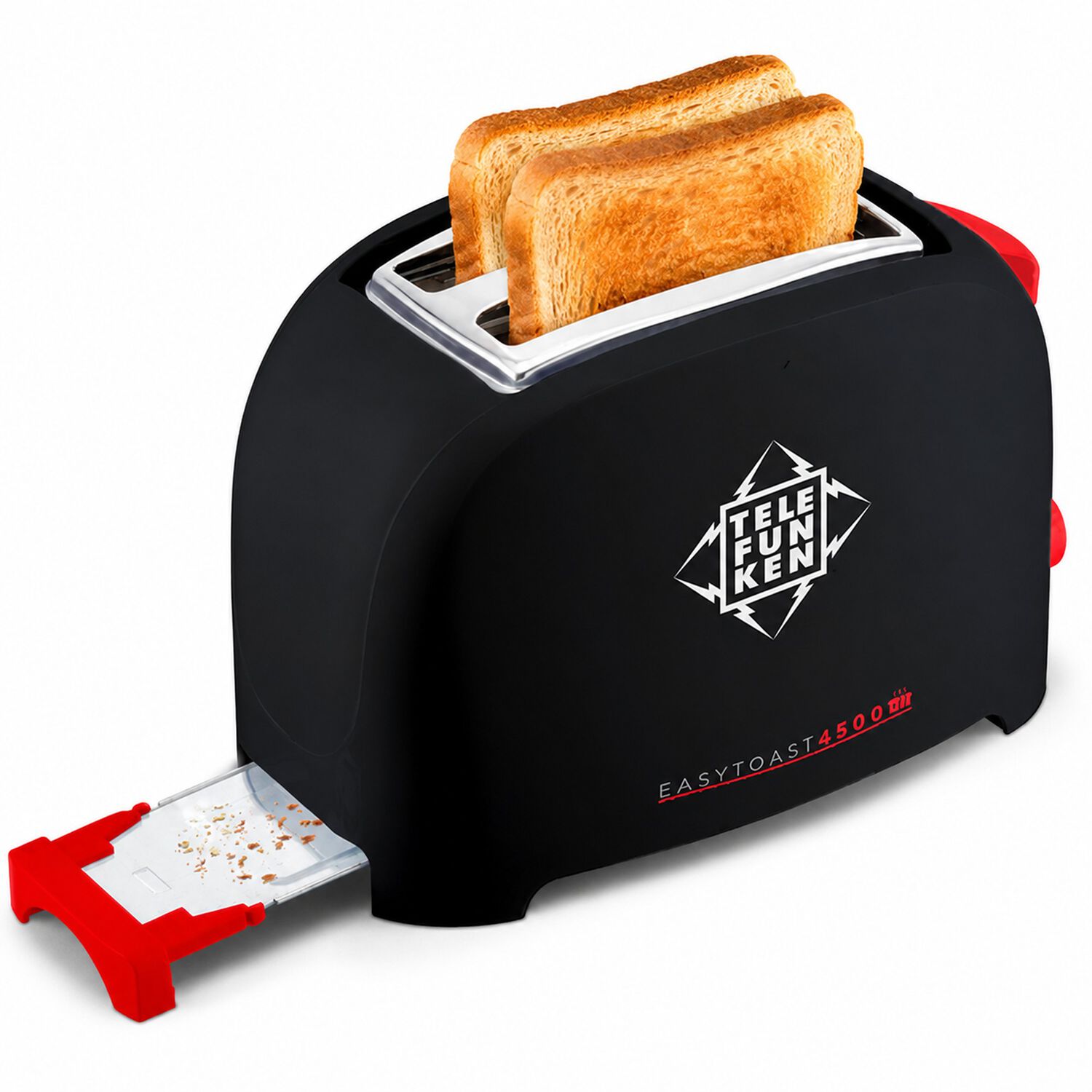Tostador De Pan El&eacute;ctrico 900w Easy Toast 4500 Black (3en1) image number 3.0