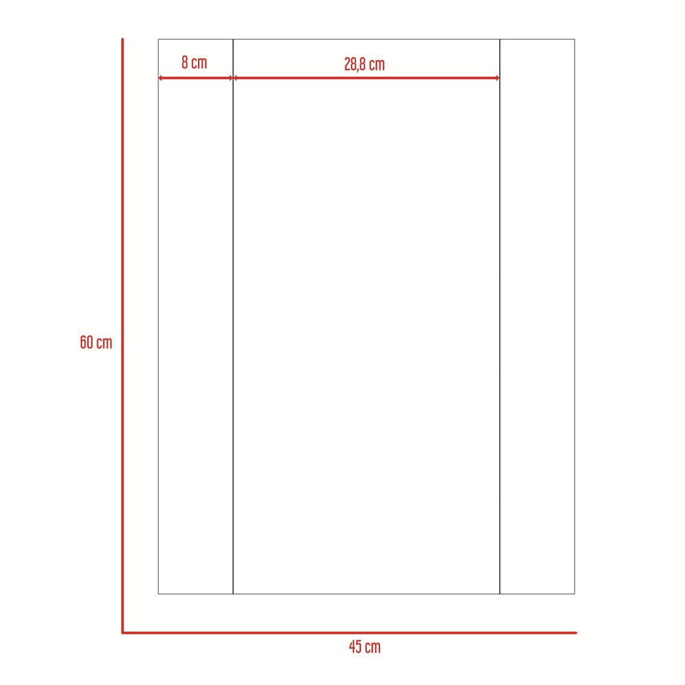 Espejo Rectangular Fm-077 130x45x1,10 image number 4.0