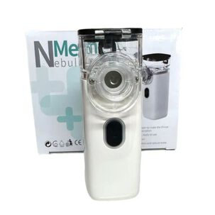 Nebulizador Nmesh Blanco 10cm Eficiencia Compacto Portátil