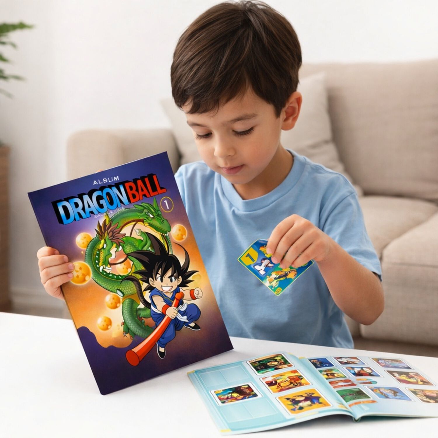 &Aacute;lbum Dragon Ball Saga De Pilaf + 5 Sobres image number 4.0