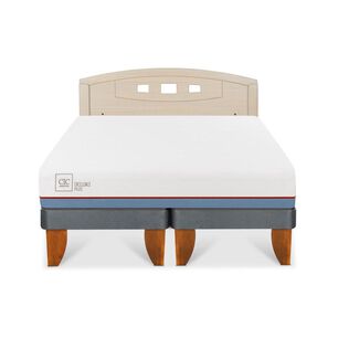 Cama Europea Cic Excellence Plus / 2 Plazas / Base Dividida + Respaldo