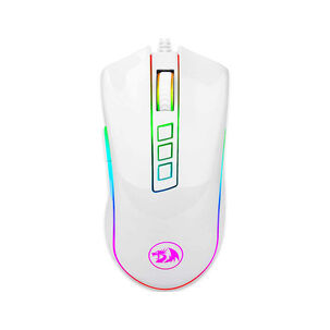 Mouse Gamer Redragon Cobra White M711w - Crazygames