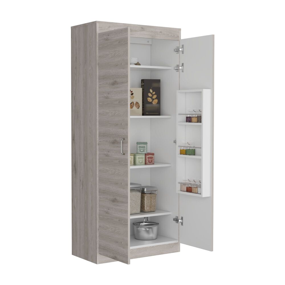 Mueble Alacena 2 Puertas Fm-012c - Café Claro image number 1.0