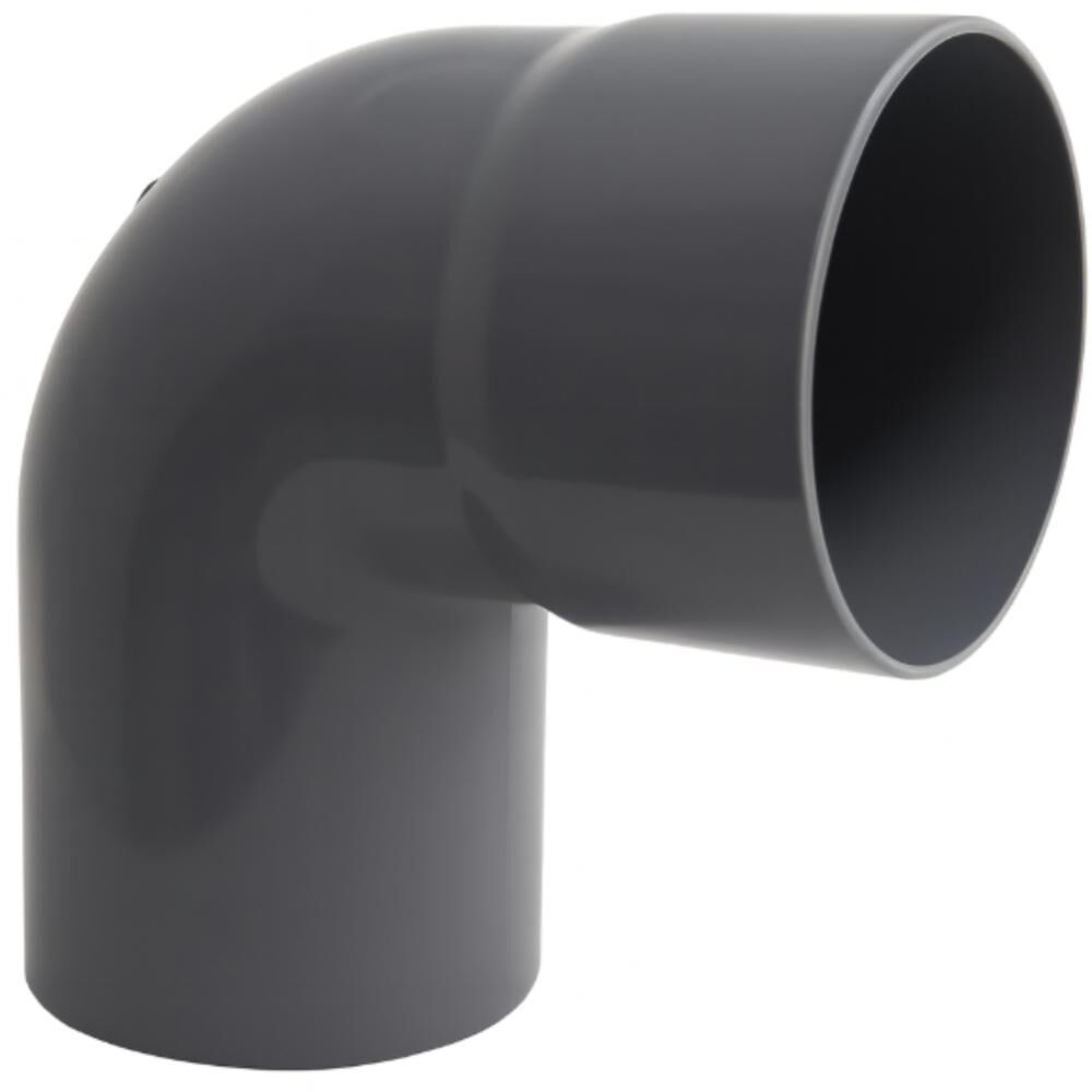 Codo Pvc Gris Sanitario 40 Mm X 90 Grados Pvc image number 0.0