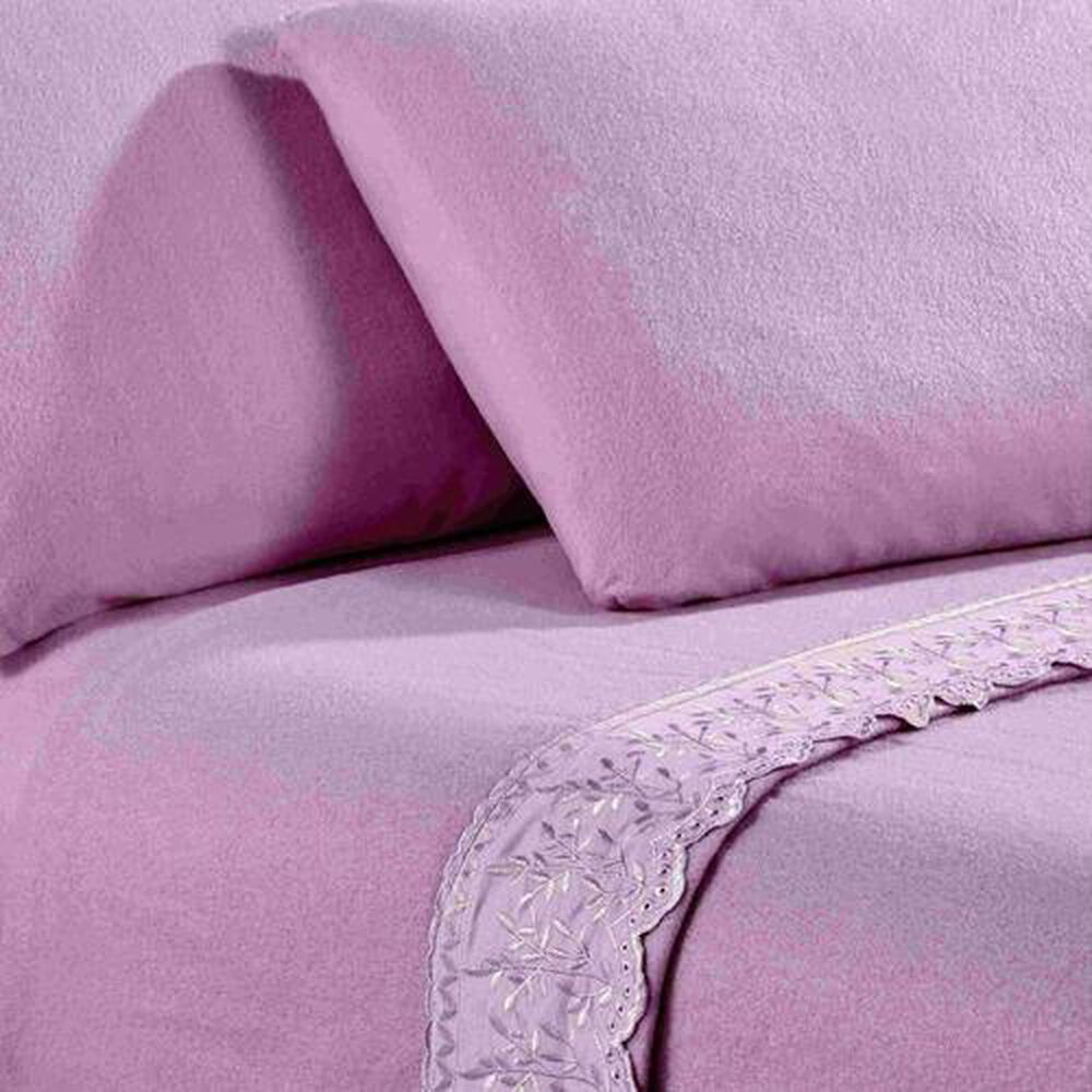 Sabana Andes Polar Broderie Morado 2 Plazas image number 0.0