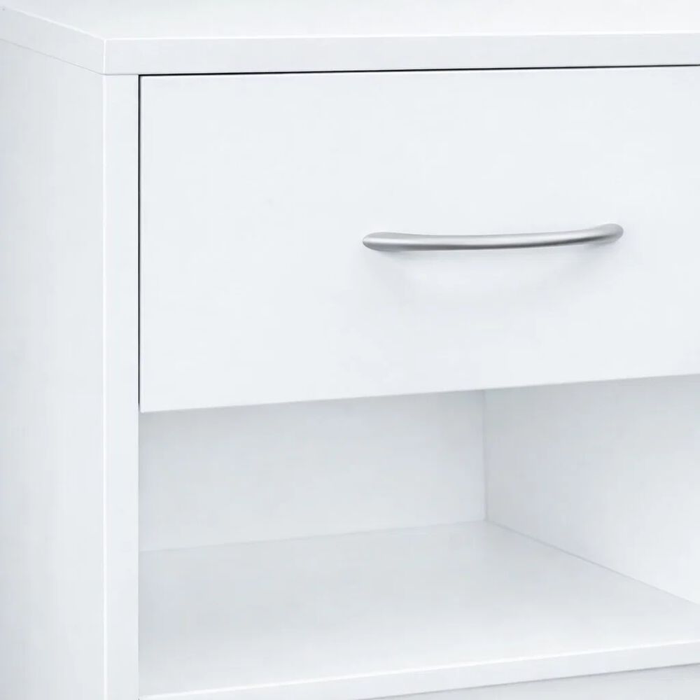 Velador Klaku 39x28x41 - Blanco image number 5.0