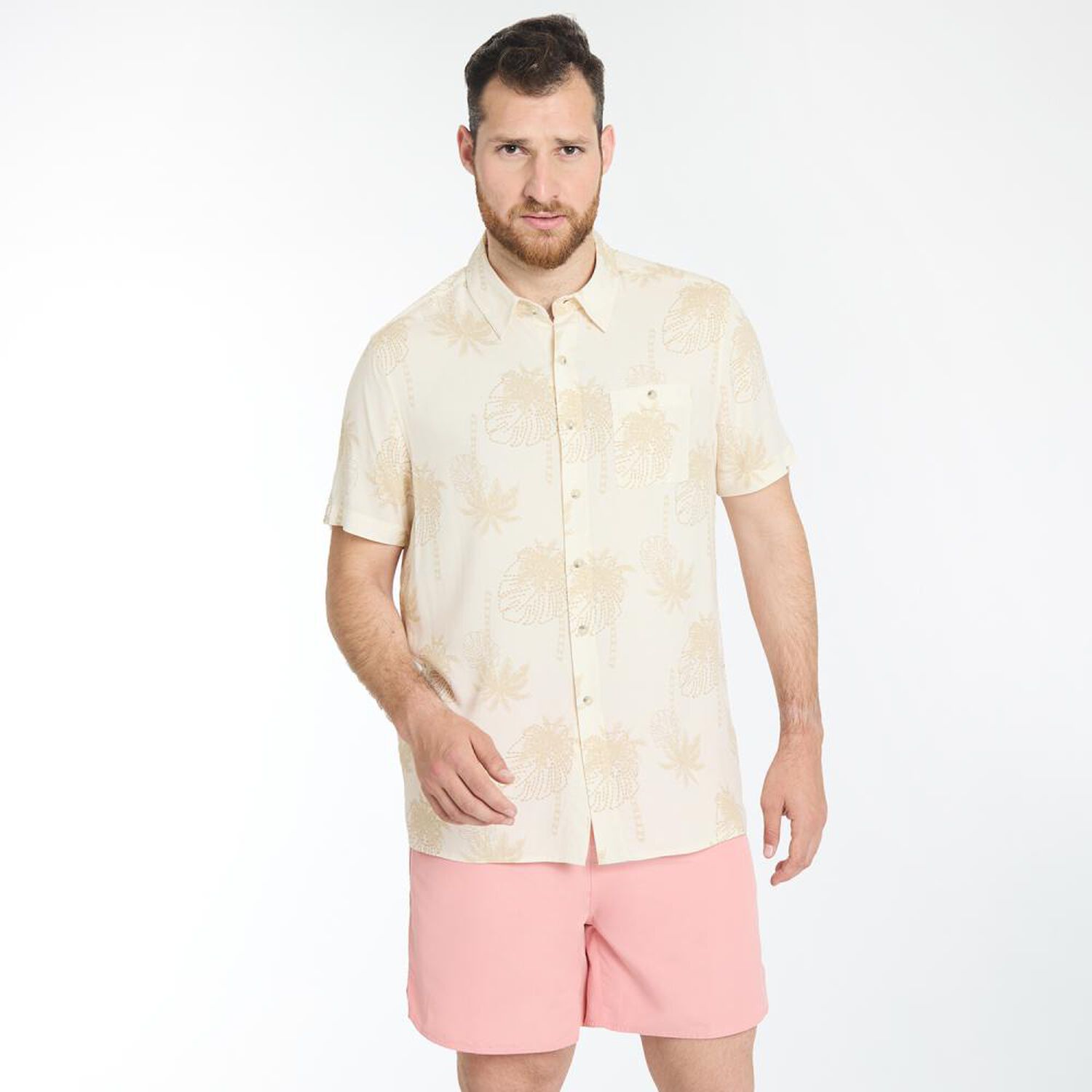 Camisa Regular Manga Corta Hombre Herald image number 0.0