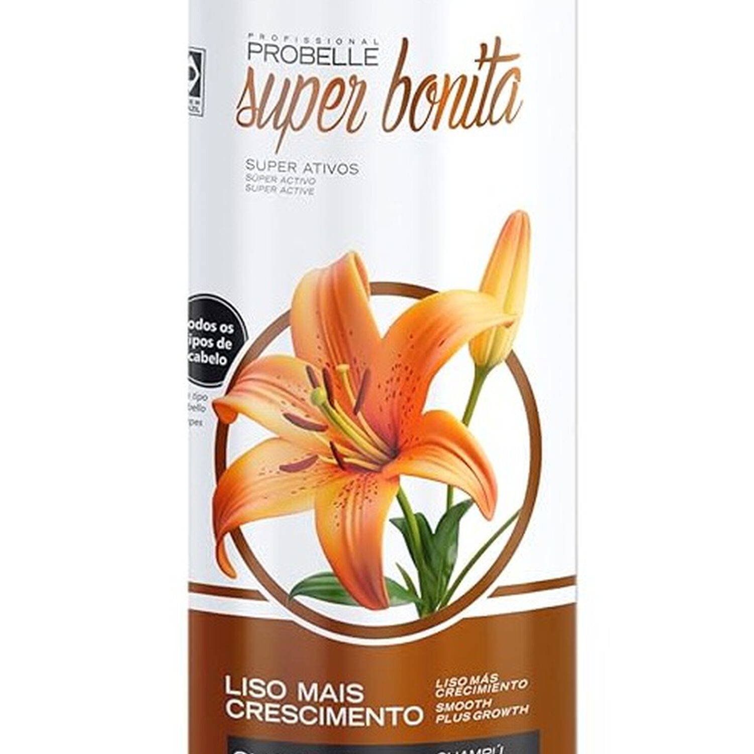 Shampoo Liso Mais Crescimento Probelle 1000ml image number 2.0