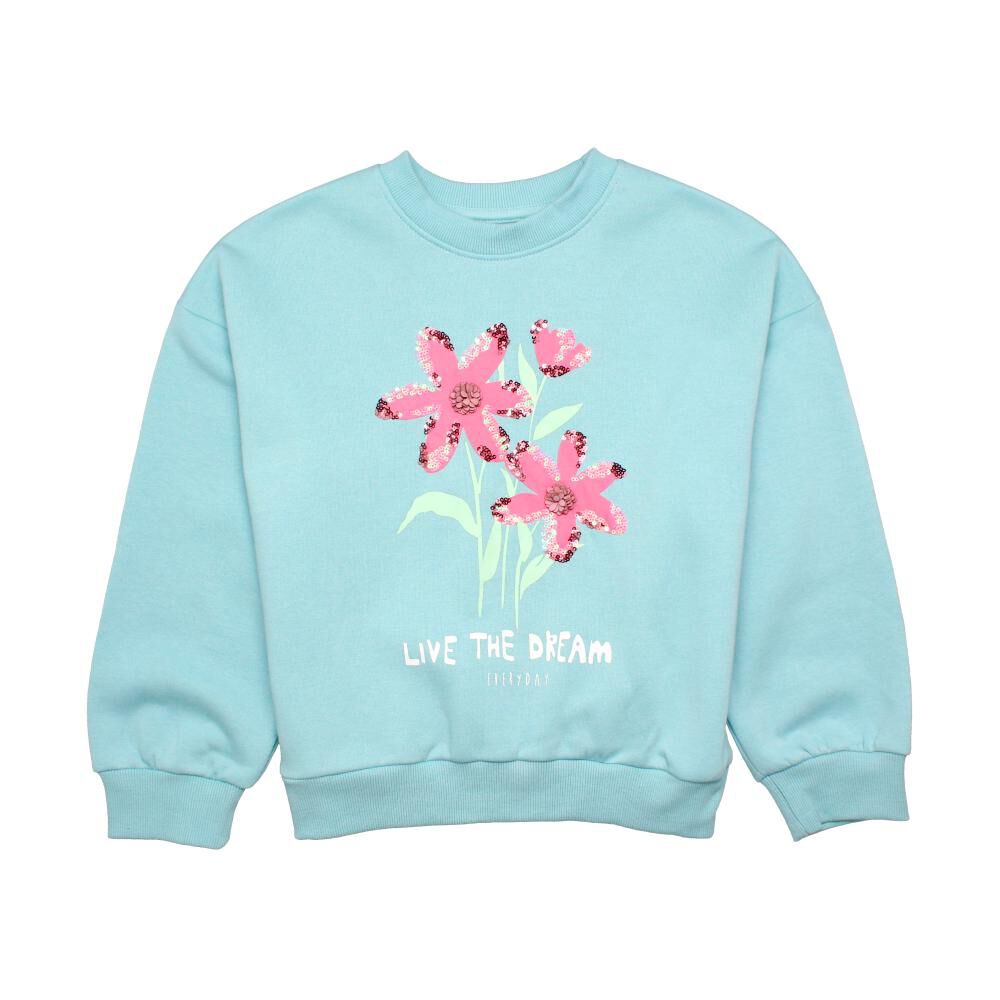 Polerón Cuello Redondo Niña Topsis image number 0.0