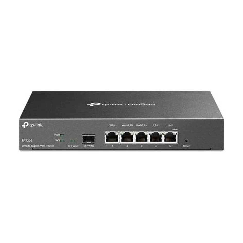 Router Vpn Safestream Gigabit Multi-wan Tp-link Tl-er7206, Integrado En Omada Sdn image number 1.0