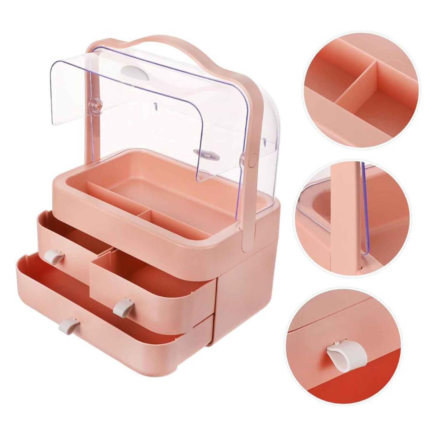 Organizador De Maquillaje Y Almacenamiento Para Tocador image number 4.0