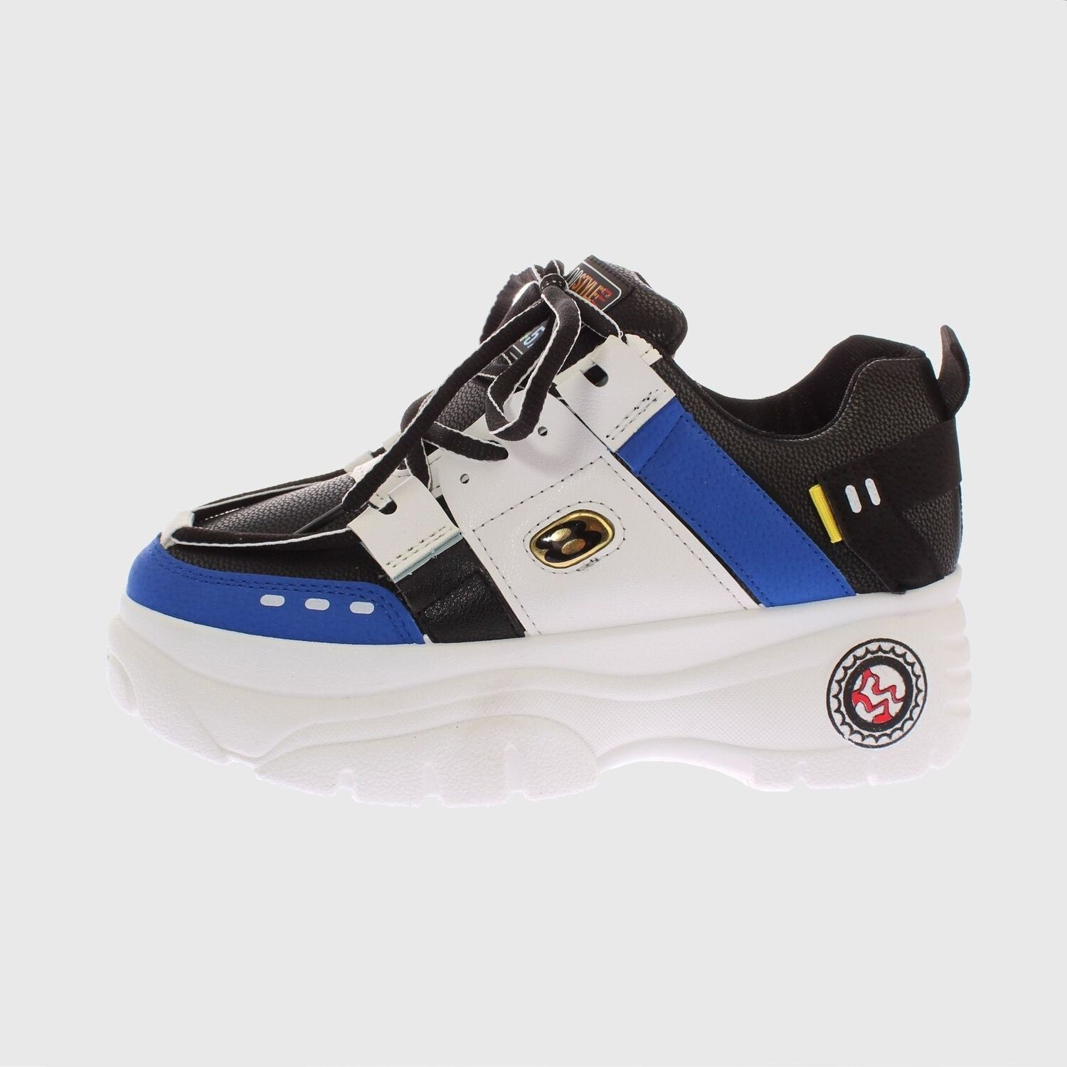 Zapatilla Plataforma Negro/a V&iacute;a Franca Art. 52001b21048blue image number 1.0