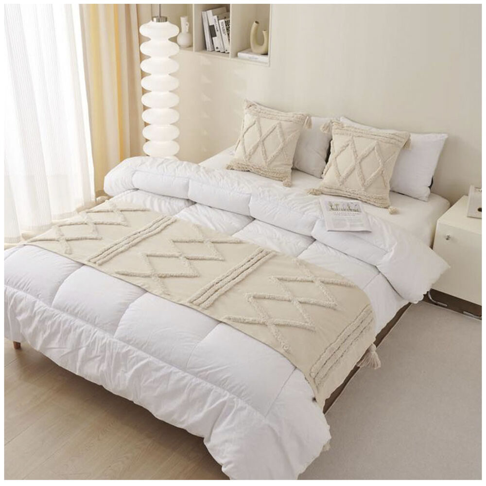 Set Piecera Boho 60 X 200 + 2 Fundas De Cojin B04 image number 0.0