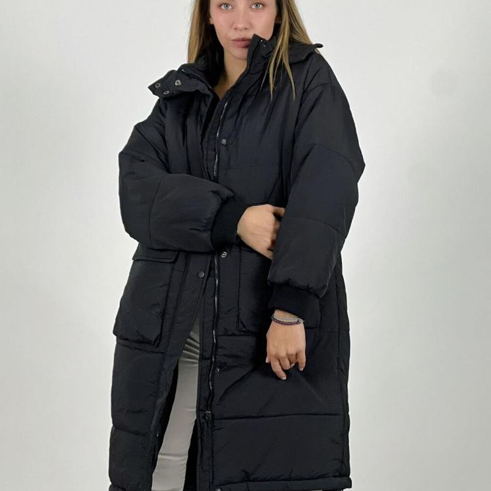 Parka Acolchada Bolsillos Cargo image number 13.0