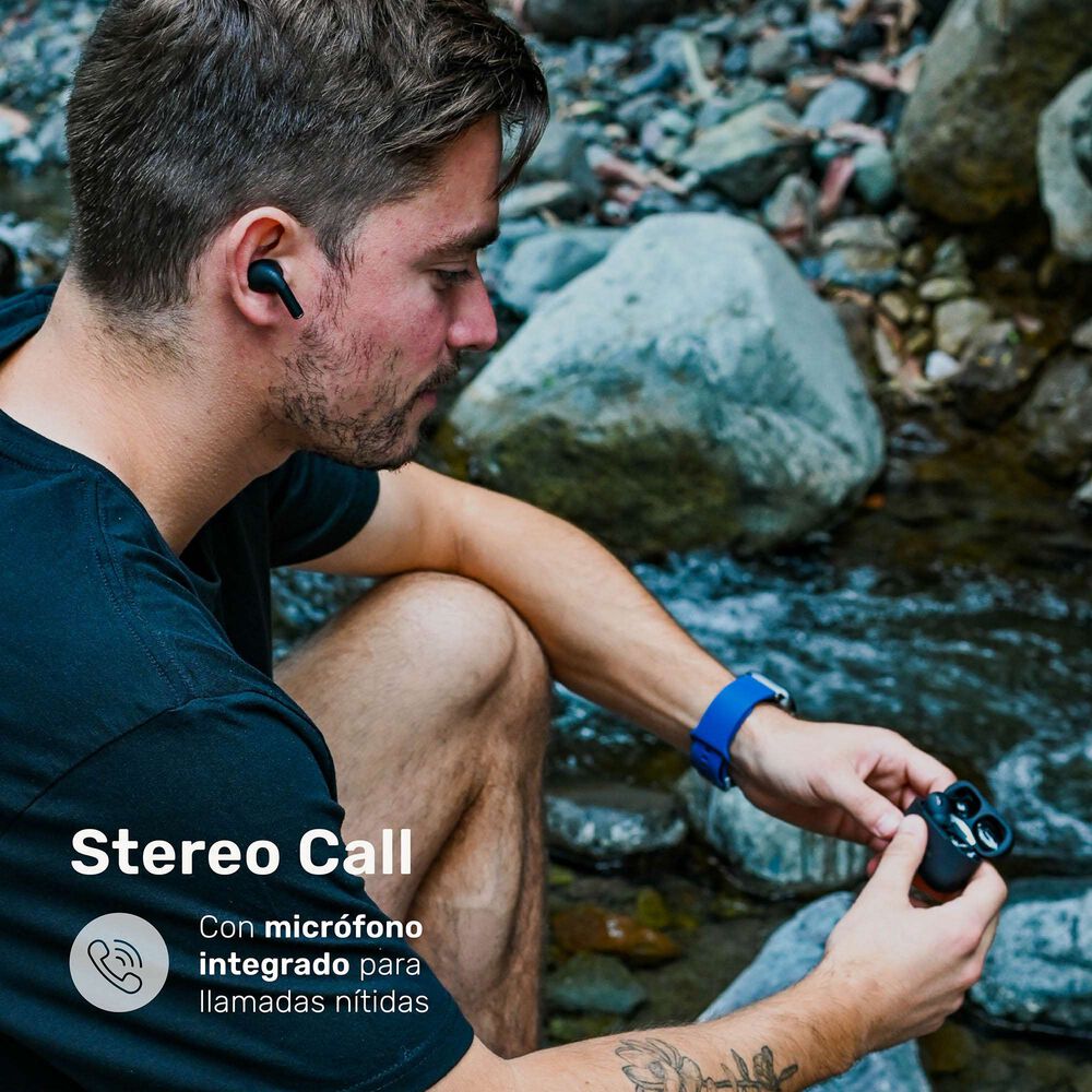 Aud&iacute;fonos Lhotse Rm7 Pro Inal&aacute;mbrico Negro image number 4.0