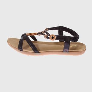 Sandalia Negro V&iacute;a Franca Art. 51209b2030black