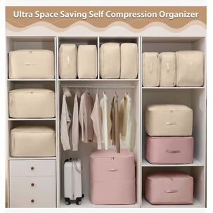 Bolsa Comprimida Organizador De Ropa
