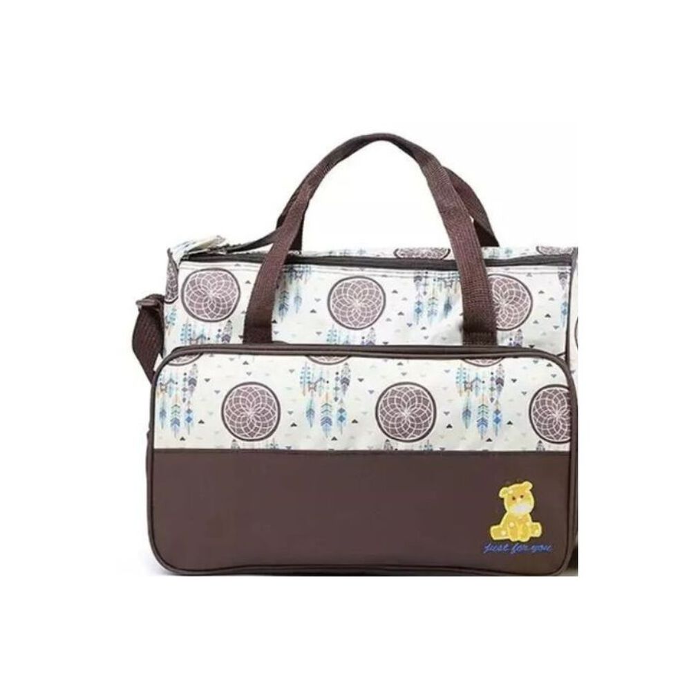 Bolso Maternal 5 Piezas Pa&ntilde;alera Mudador Bebes image number 0.0