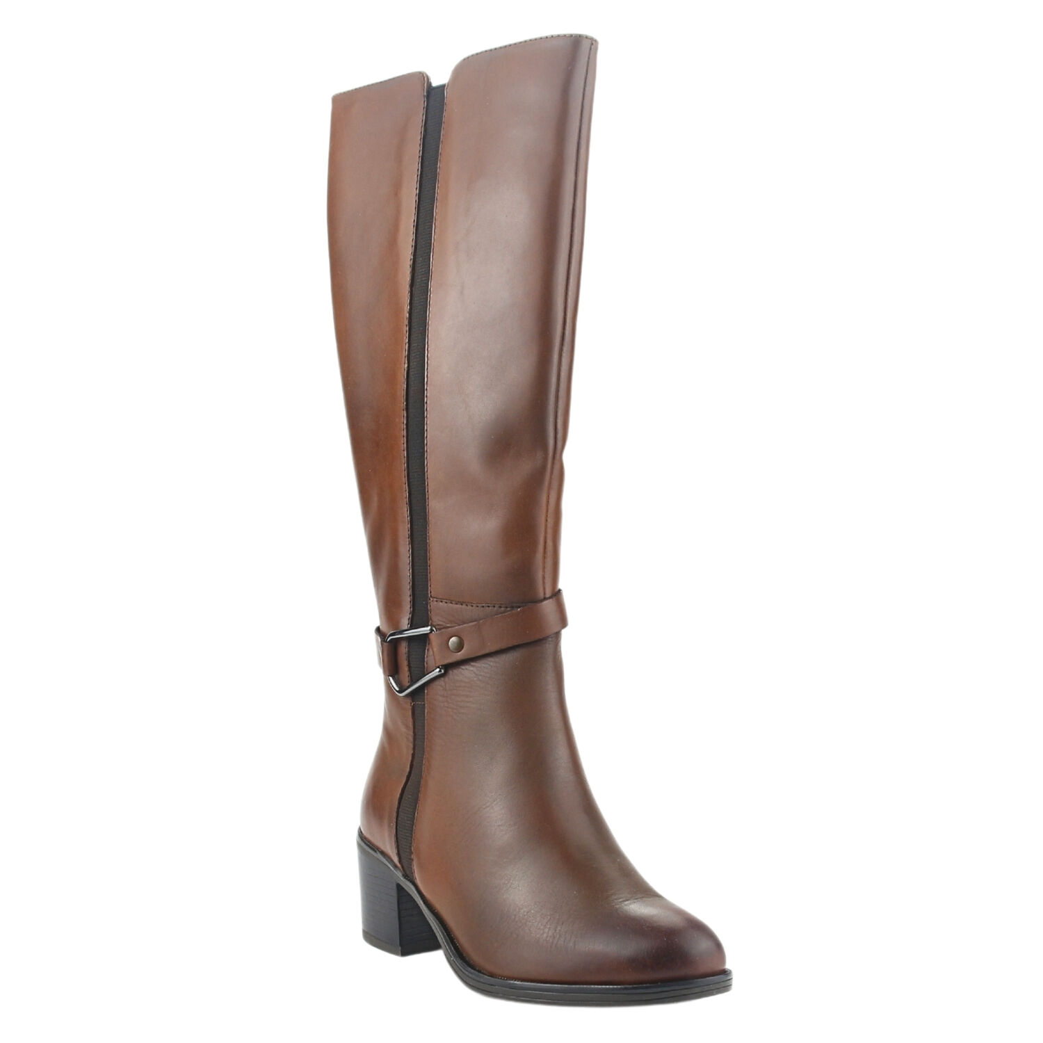 Bota De Cuero Chalada Mujer Palena-1 Caf&eacute; Casual image number 2.0