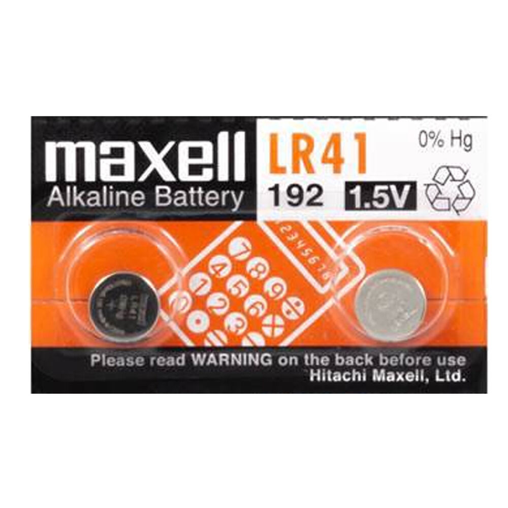 Pilas Maxell Blister 10 Pilas Lr41 image number 2.0