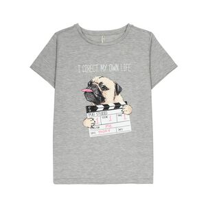 Polera Print Animales Manga Corta Cuello Redondo Mujer Freedom