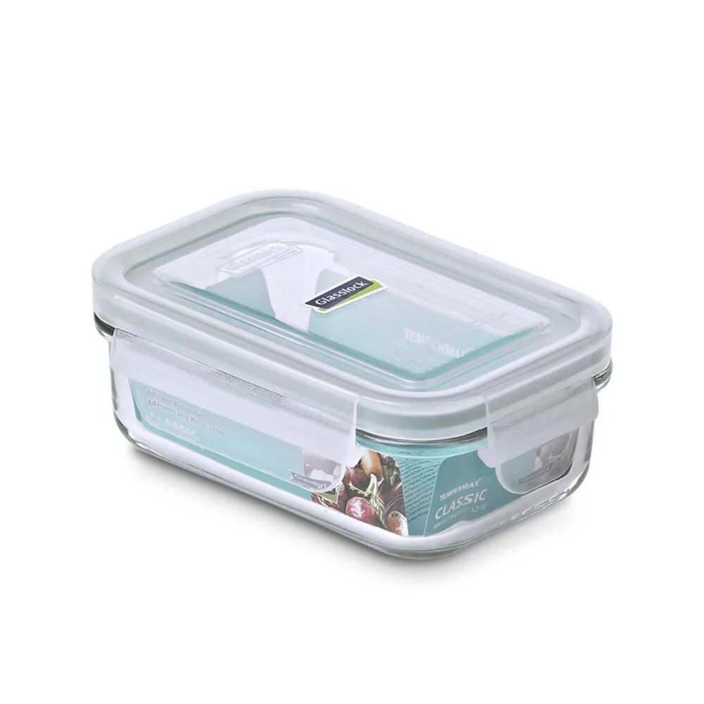 Contenedor Vidrio Hermético 400ml Glasslock Rectangular image number 0.0
