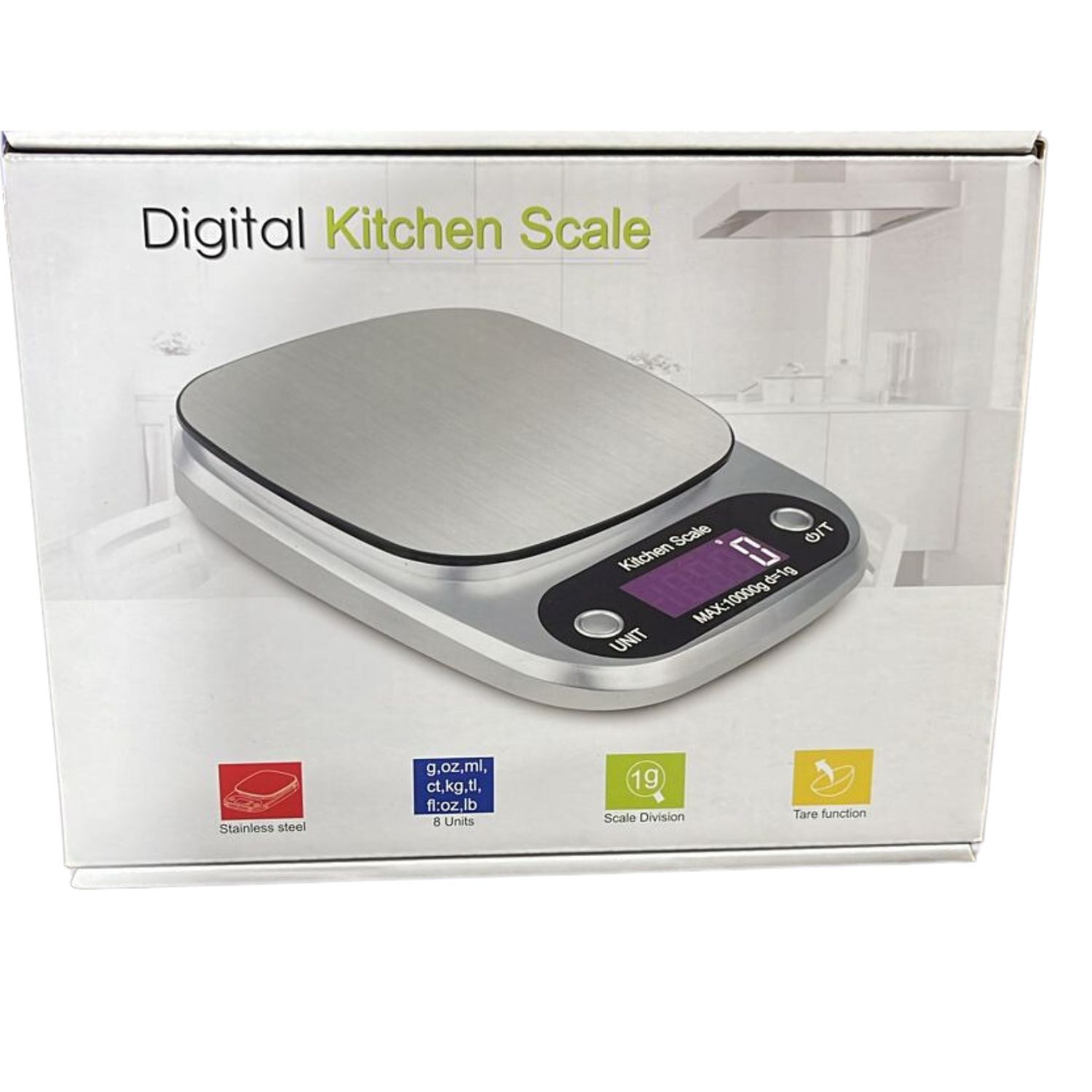 Balanza Digital De Cocina 5 Kg Para Preparaciones Reposteria image number 3.0
